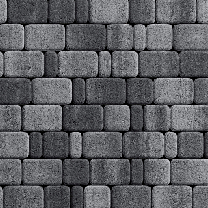 Тротуарная плитка Классико Листопад гранит - antracit_granit