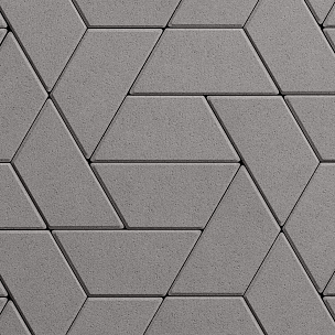 Тротуарная плитка Трапеция Стандарт - seryj_standart